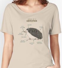 Anatomy of a Hedgehog Women's Relaxed Fit T-Shirt