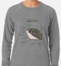 Anatomie eines Igels Leichter Pullover