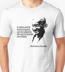 Gandhi Animal Rights T-Shirt Unisex T-Shirt