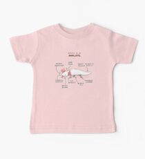 Anatomy of an Axolotl Baby Tee