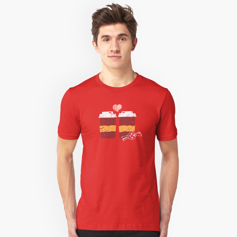 Coffee for Two Slim Fit T-Shirt