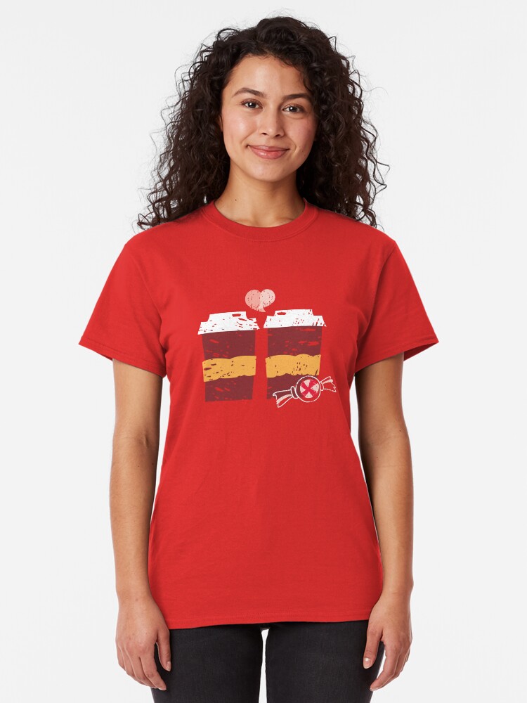 Alternate view of Coffee for Two Classic T-Shirt