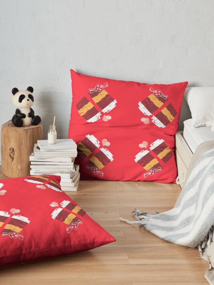 Alternate view of Coffee for Two Floor Pillow