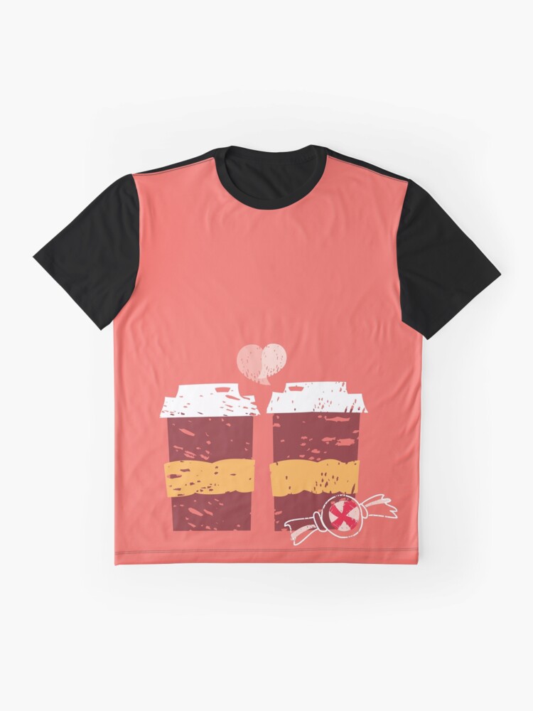 Alternate view of Coffee for Two Graphic T-Shirt