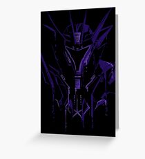 TFP Soundwave Greeting Card