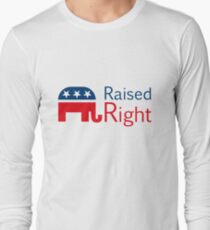 Camiseta de manga larga Republicano - Levantado a la derecha