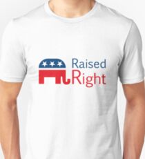 Camiseta unisex Republicano - Levantado a la derecha