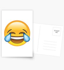Laughing Emoji Postcards
