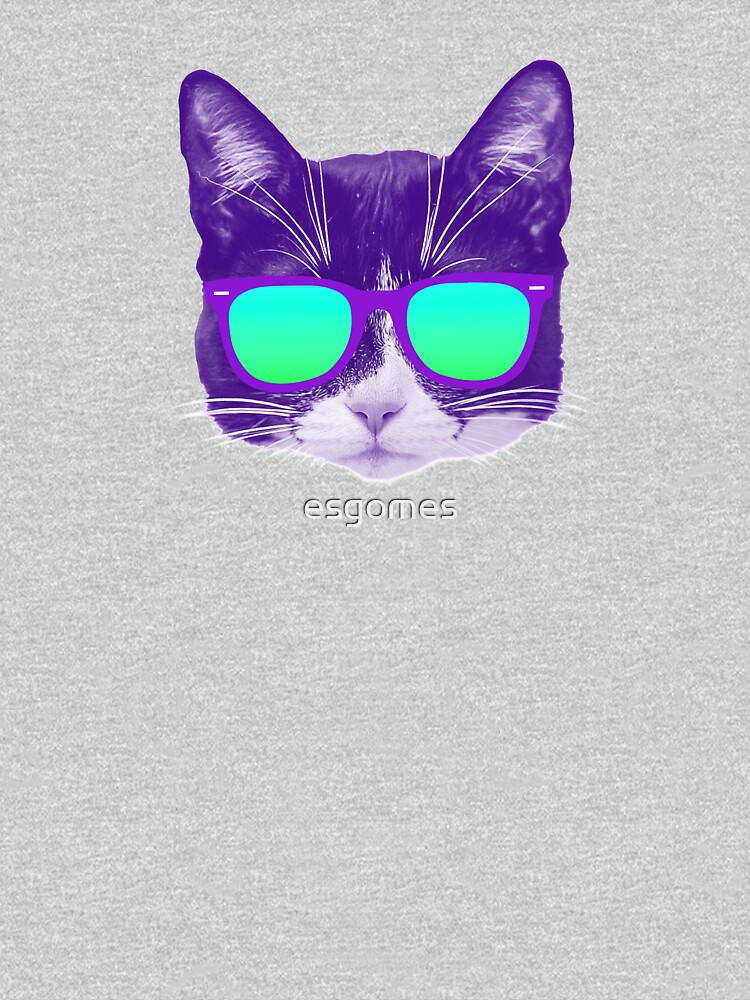 Cool Cat with Sunglasses by esgomes