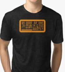 Canon Camera LCD panel Tri-blend T-Shirt