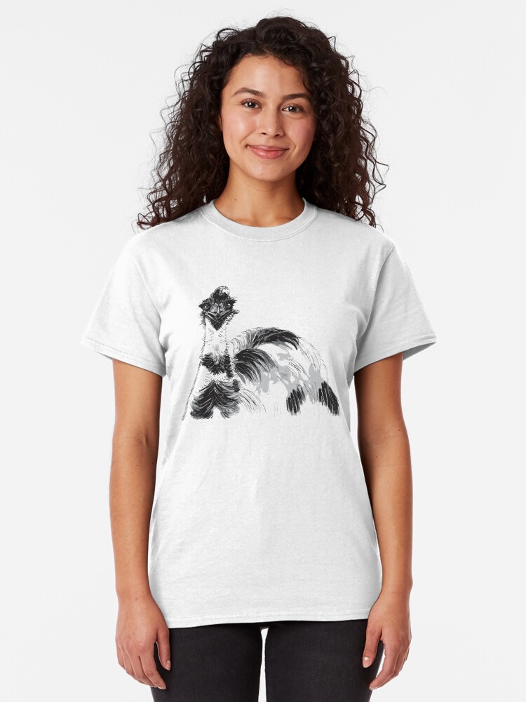 Alternate view of Emu Black and White Classic T-Shirt