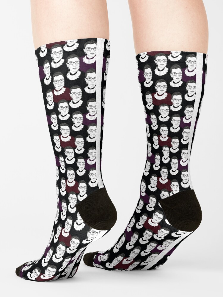 Alternate view of Ruth Bader Ginsburg Pattern Socks