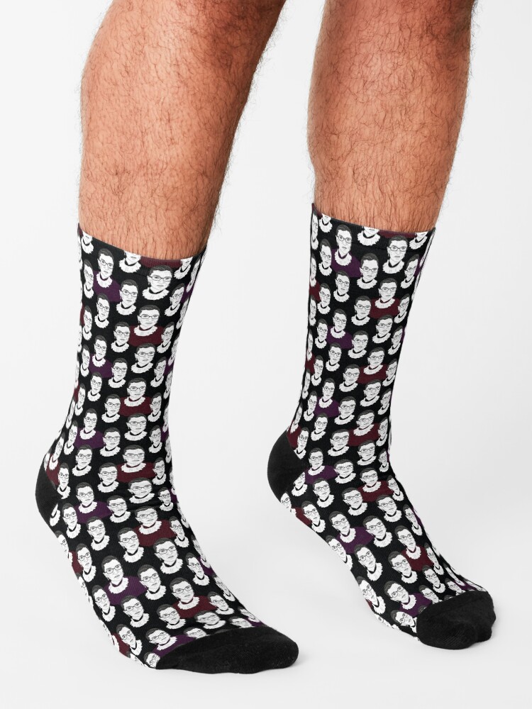 Alternate view of Ruth Bader Ginsburg Pattern Socks