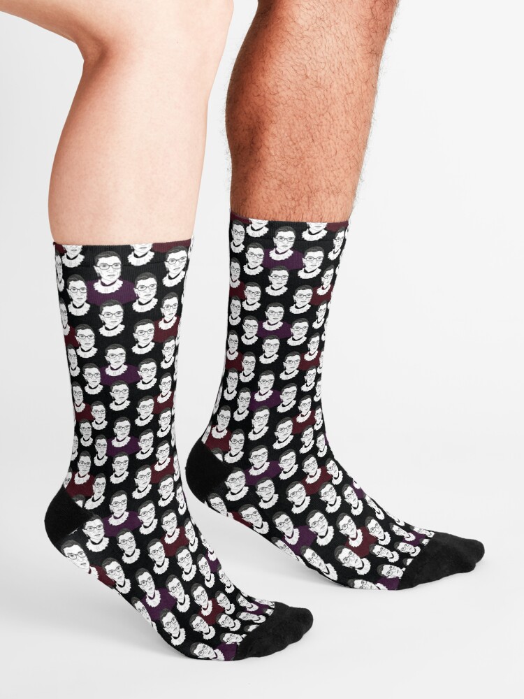 Alternate view of Ruth Bader Ginsburg Pattern Socks