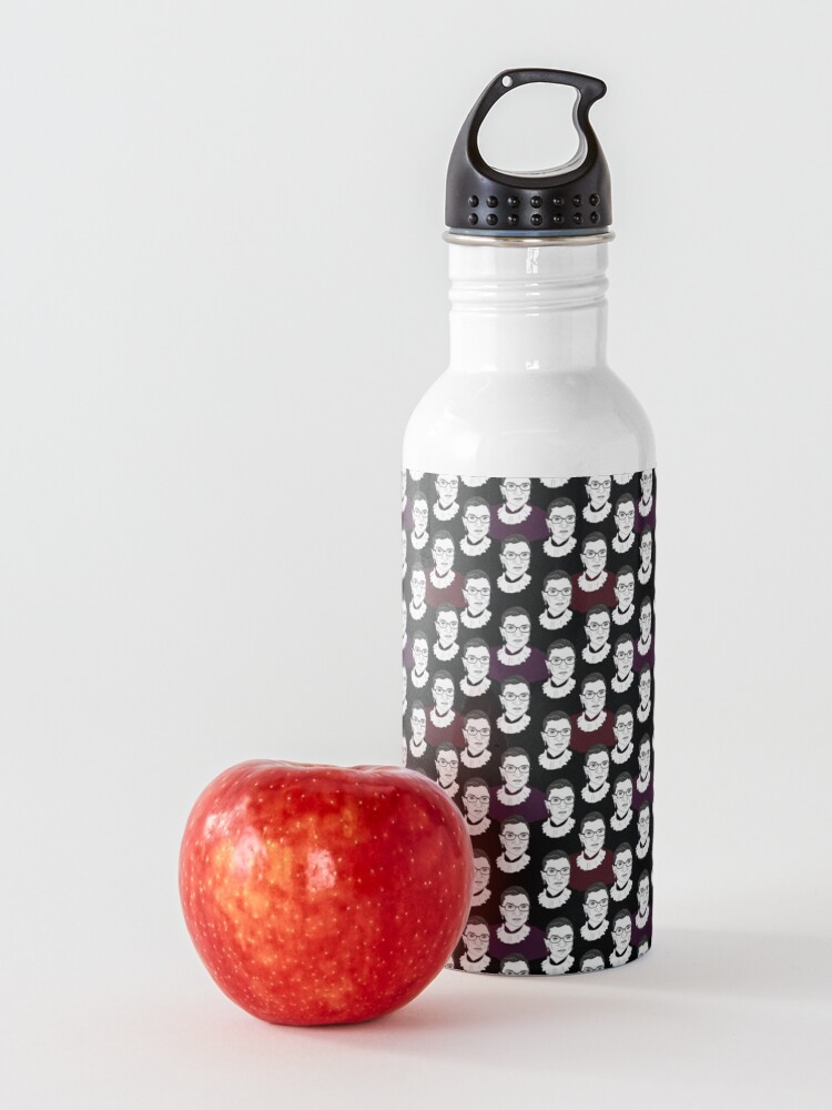 Alternate view of Ruth Bader Ginsburg Pattern Water Bottle