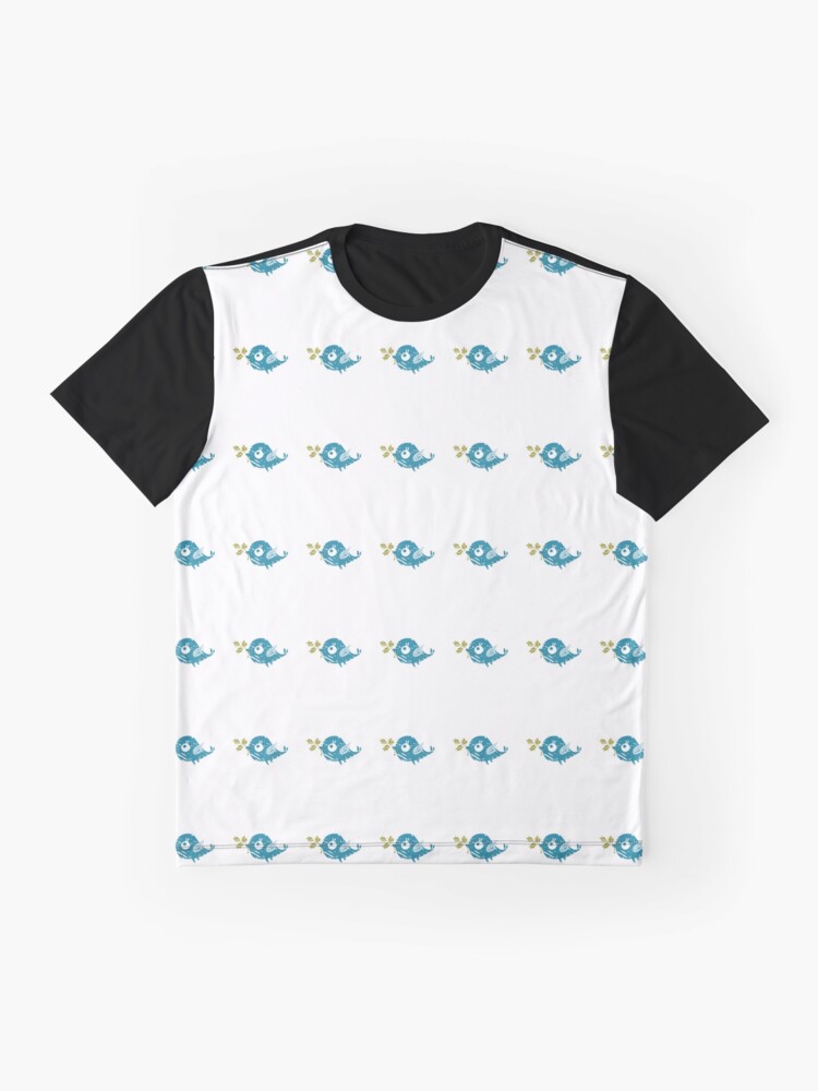 Alternate view of Blue Bird Graphic T-Shirt