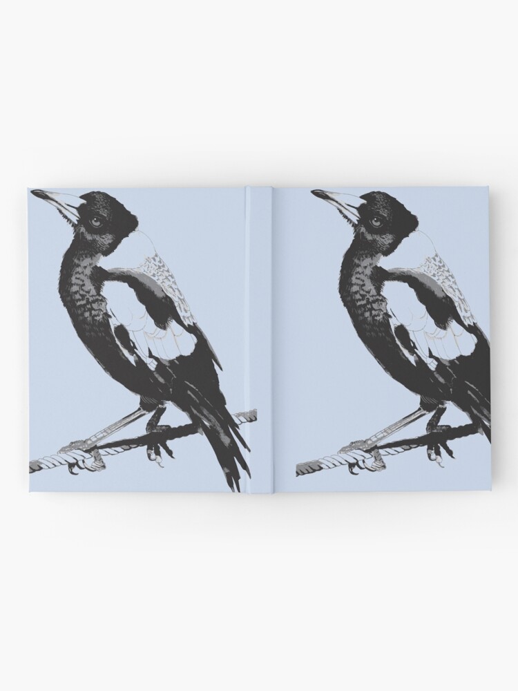 Alternate view of Magpie Black and White Hardcover Journal