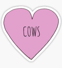 Cow Love Sticker