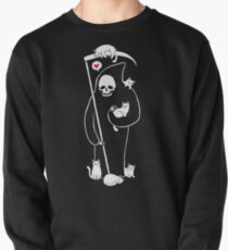 Death Is A Cat Person Pullover