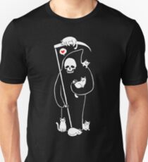Death Is A Cat Person Unisex T-Shirt