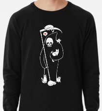 Der Tod ist eine Katze Person Leichter Pullover