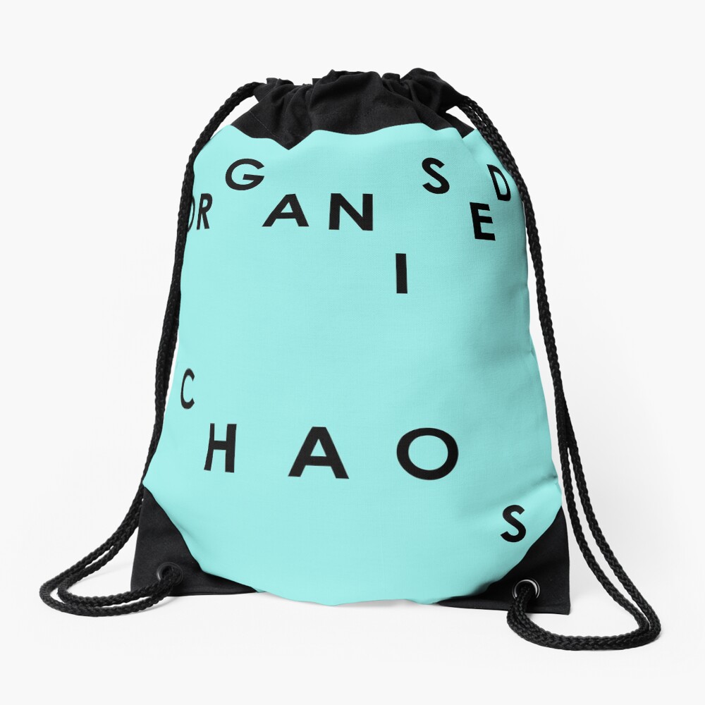 Organised Chaos - Drawstring Bag Drawstring Bag