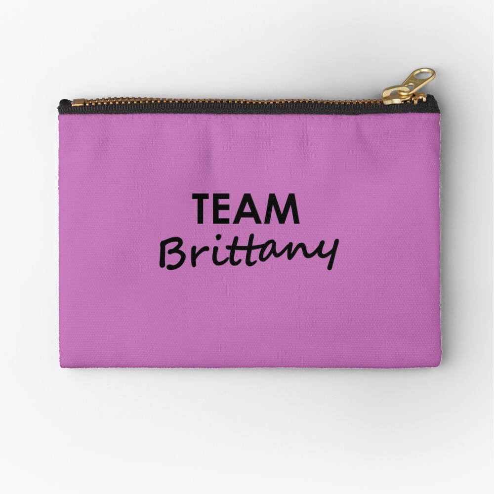 Team Brittany - Stationery Zipper Pouch