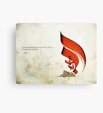Arabische Kalligraphie - Rumi - Liebhaber Leinwanddruck