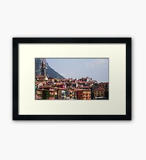 Varenna, Italia Framed Print