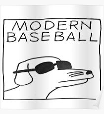 modern baseball dog Poster