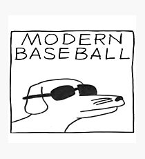 modern baseball dog Photographic Print