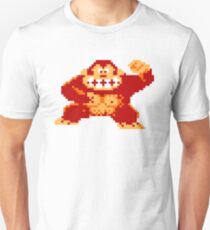 8-Bit Nintendo Donkey Kong Gorilla Unisex T-Shirt