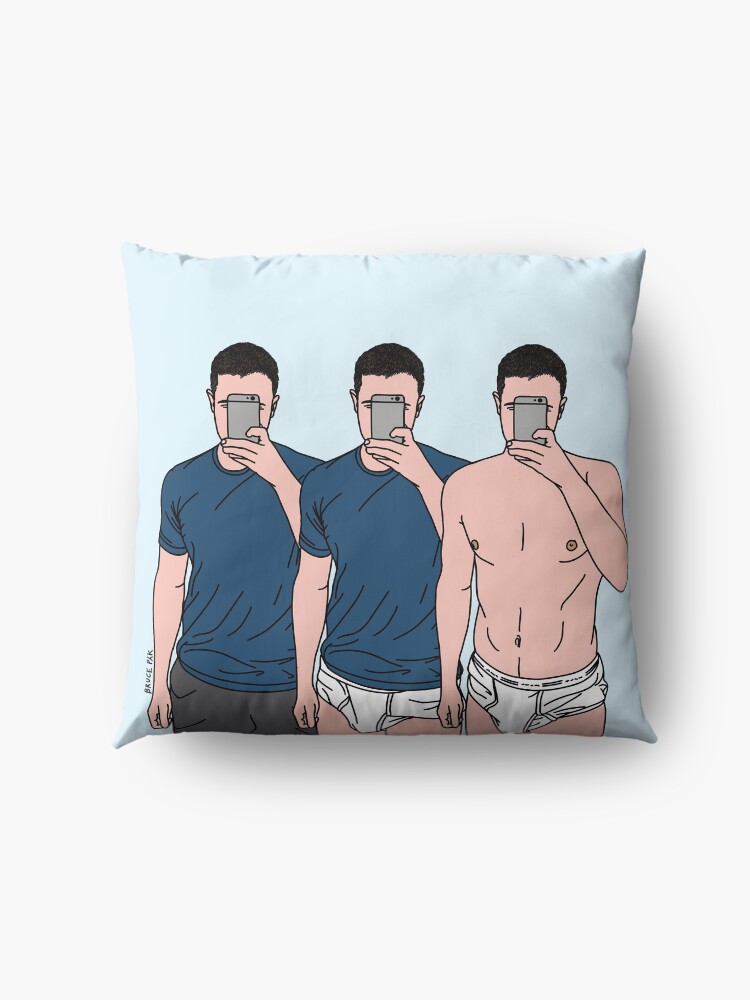 Alternate view of States of Undress Floor Pillow