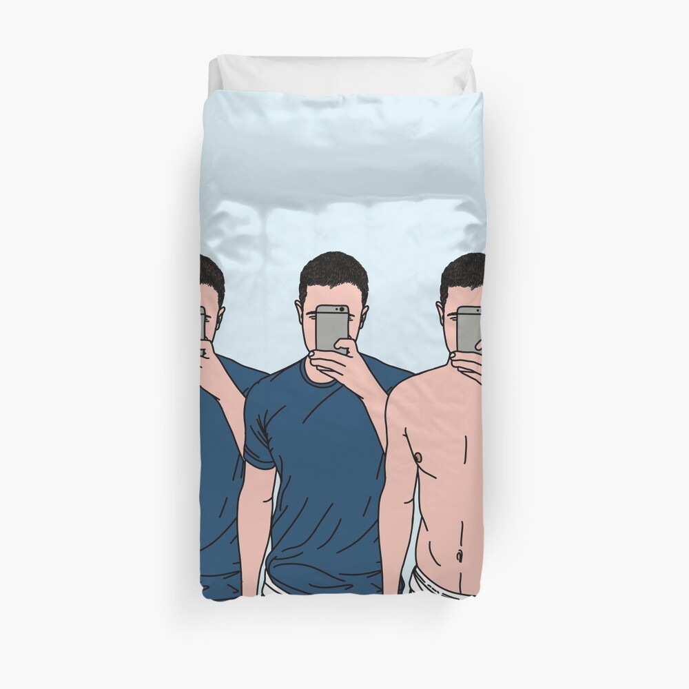 States of Undress Duvet Cover