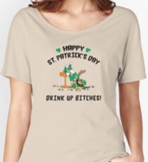 St. Patrick's Day Drink Up Bitches Women's Relaxed Fit T-Shirt