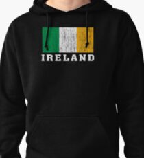 Ireland Flag Pullover Hoodie