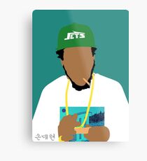 Curren$y Metal Print