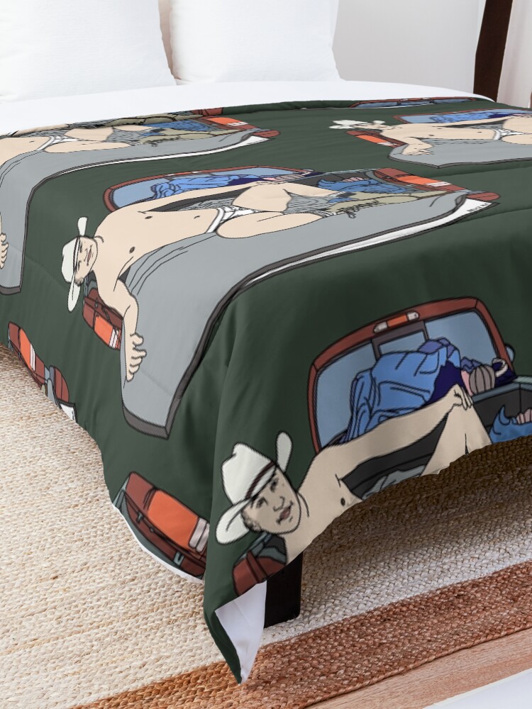 Alternate view of Laying in Bed Comforter