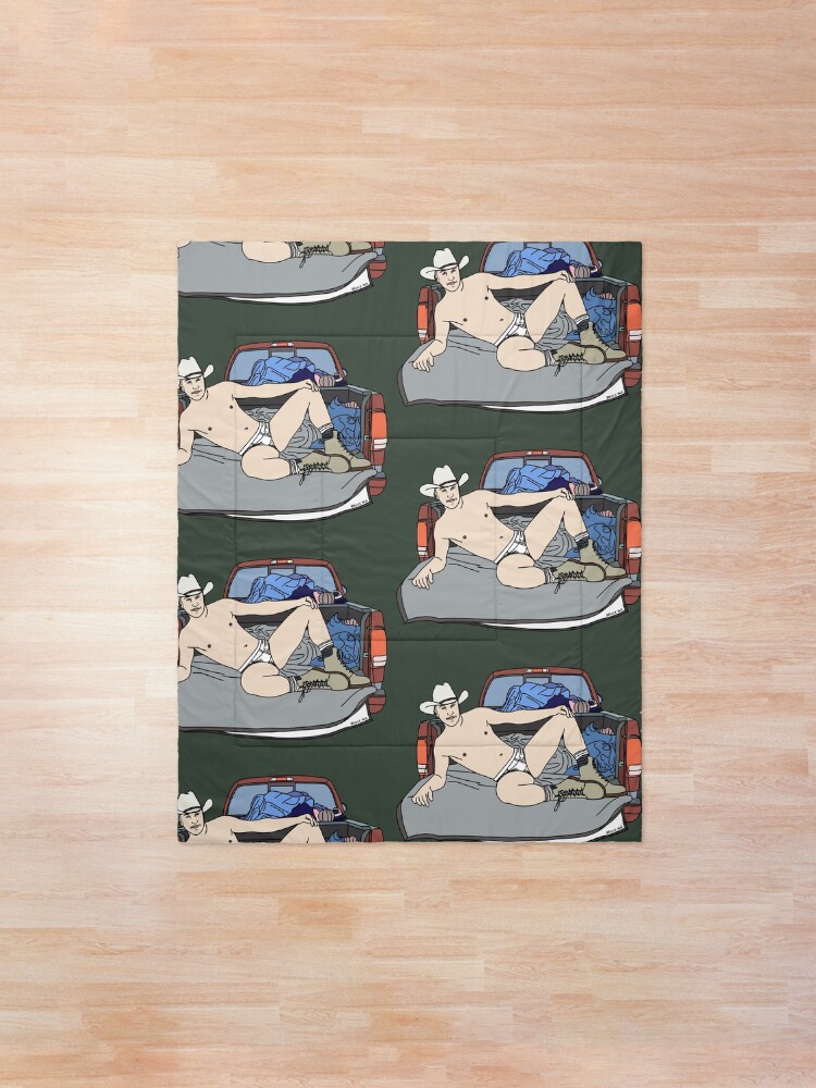 Alternate view of Laying in Bed Comforter