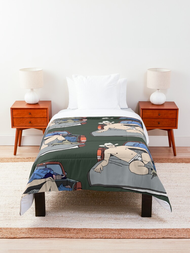 Alternate view of Laying in Bed Comforter