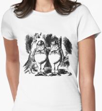 Tweedledum & Tweedledee Women's Fitted T-Shirt