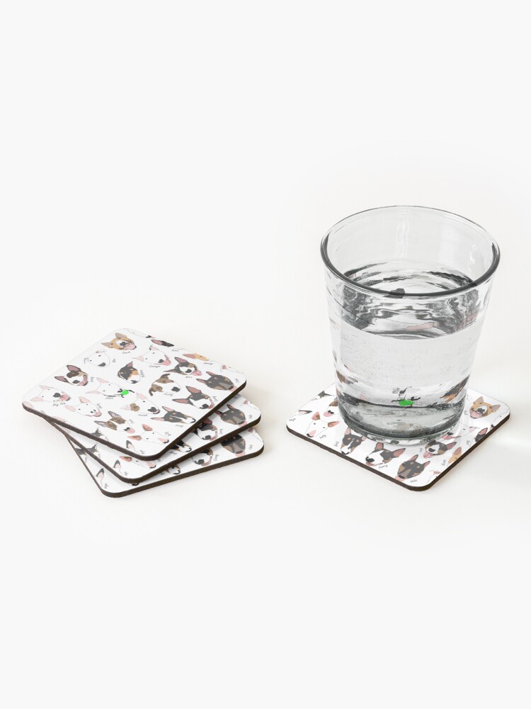 Alternate view of Glasgow Bull Terrier Club Coasters (Set of 4)