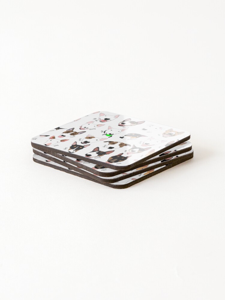 Alternate view of Glasgow Bull Terrier Club Coasters (Set of 4)