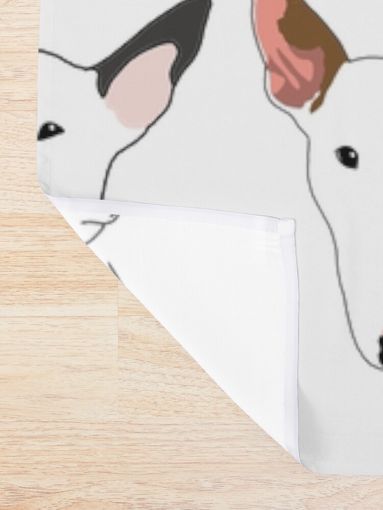 Alternate view of Glasgow Bull Terrier Club Shower Curtain
