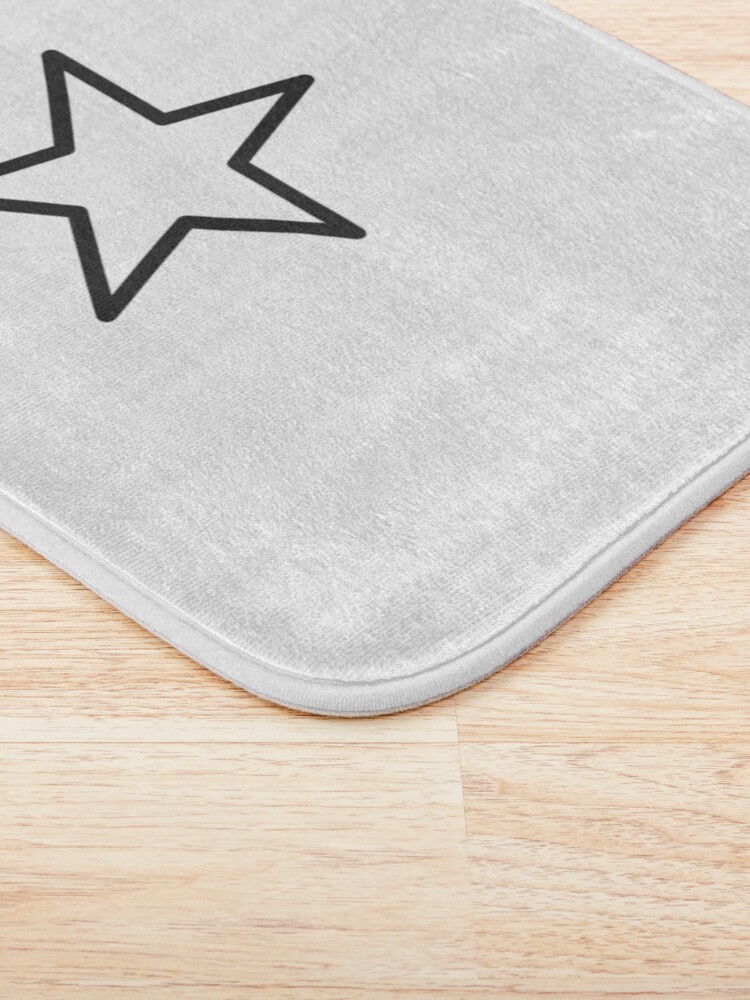 Alternate view of Star shape Bath Mat