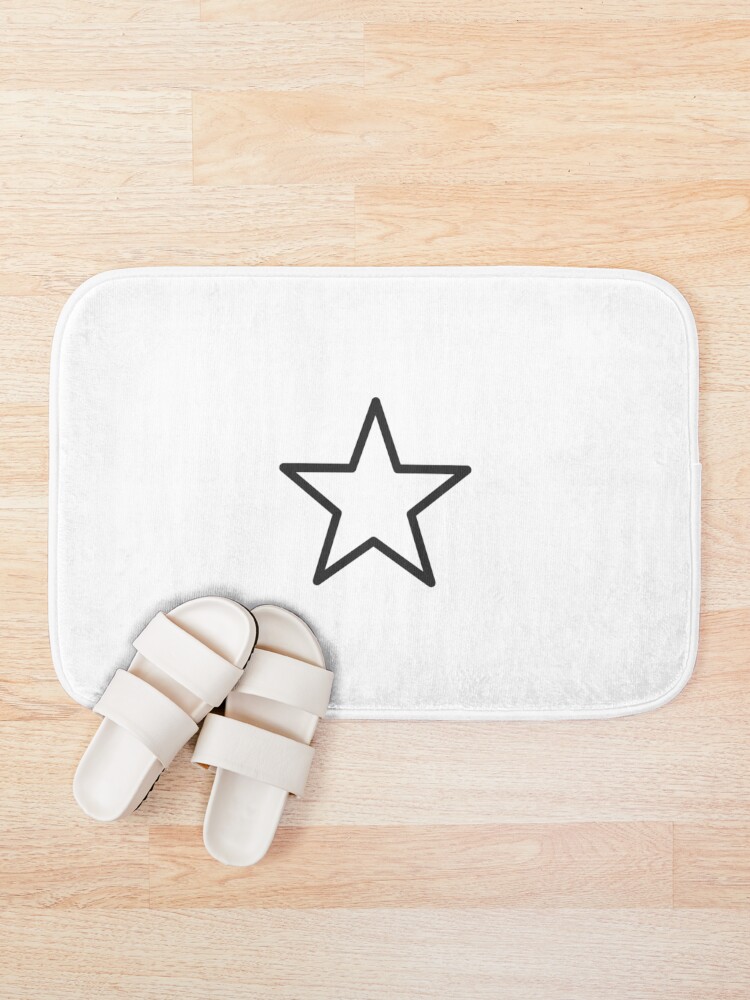 Alternate view of Star shape Bath Mat