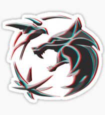 White wolf Sticker