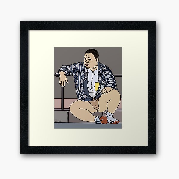 Watching the Parade Framed Art Print
