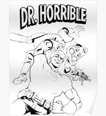 Dr. Horrible's Sing-Along Redbubble Poster