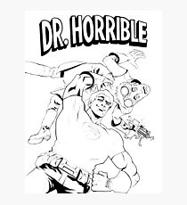 Dr. Horrible's Sing-Along Redbubble Photographic Print